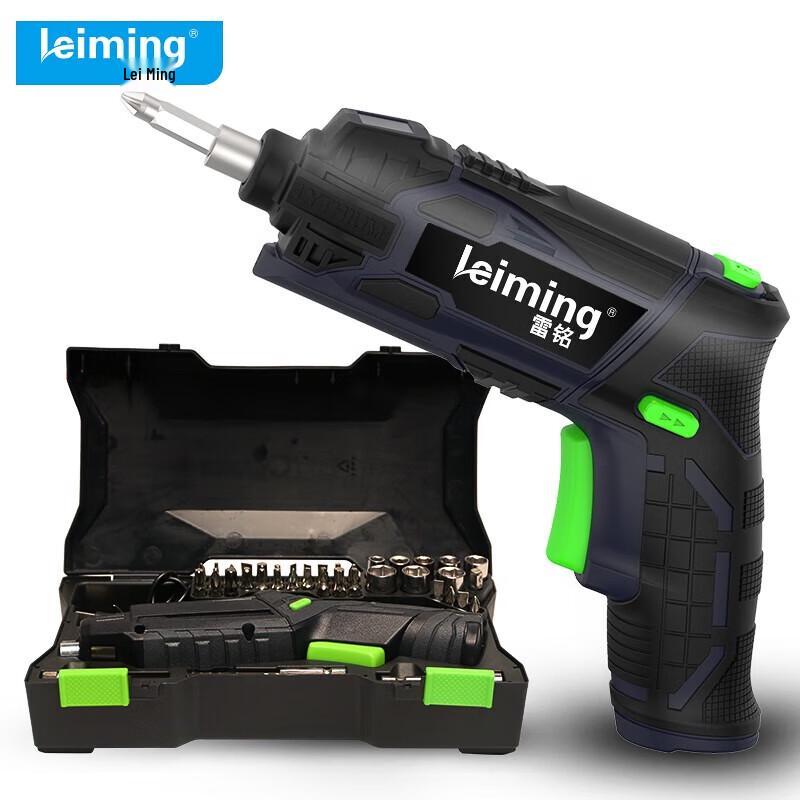 

Leiming 4.2V Cordless Electric Screwdriver & 55-Piece Tool Set CN plug (adapter included)