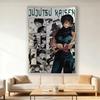 1pc Jujutsu Kaisen Maki Zenin Anime Wall Tapestry Manga Art Bedroom Dorm Living Room Decor Fan Decor Wall Hanging