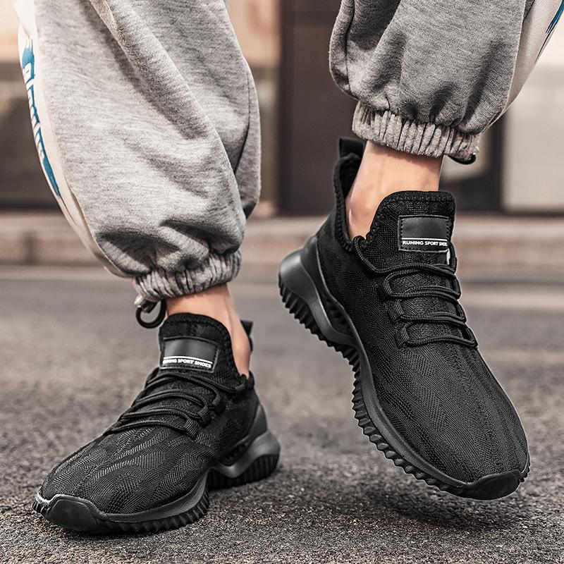 Spring ebay large size men's shoes youth lightweight breathable mesh shoes men's sports shoes casual mesh shoes