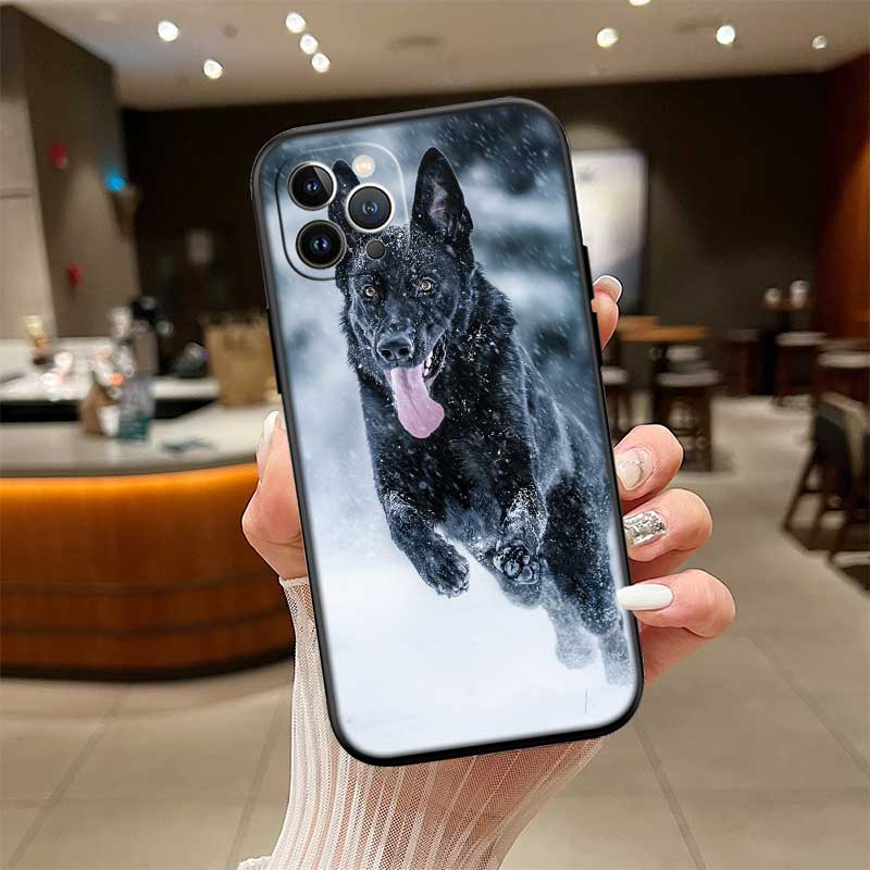 NH30 German Shepherd Dog New High-End Shell Phone Case for OPPO A3 Pro A72 A74 A76 A77 A77S A78 A79 A94 A95 A18 A40M A58