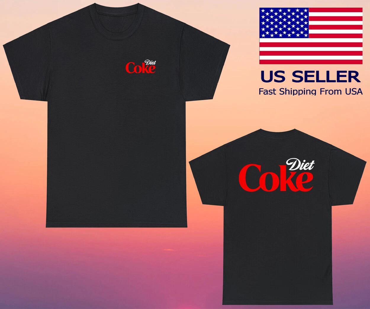 

DIET COKE Soda Soft Drink Black Size S-5XL 3XL