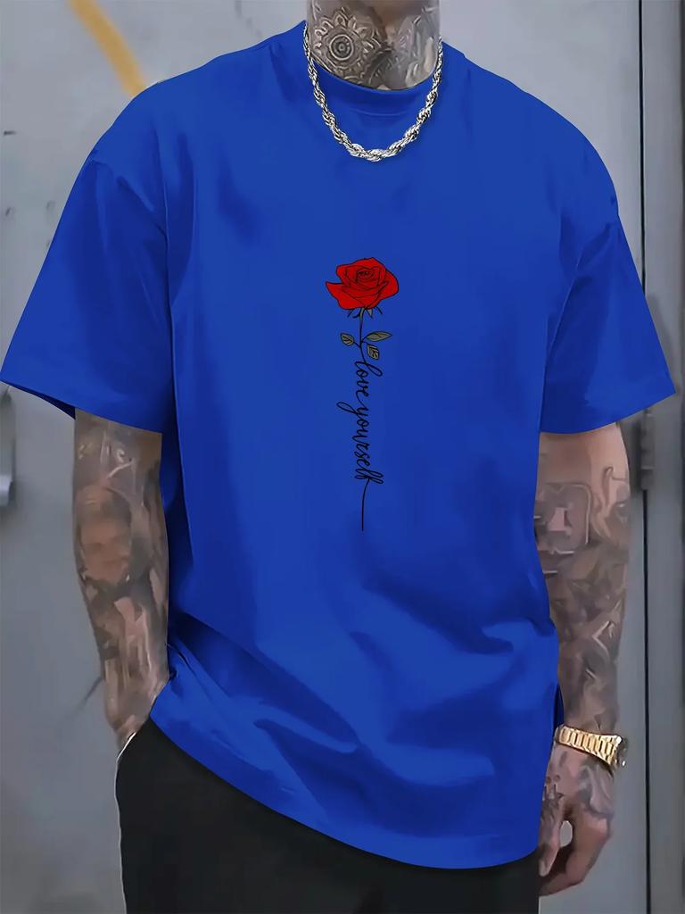 [Sommer Print T-Shirt] Lässiges Sommer Kurzarm Print T-Shirt - T-Shirts für Männer