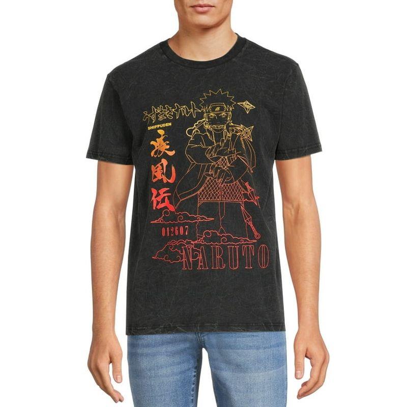 Fire Shadow! Export Men s Wear Men Pure Cotton Brushed Heavy Washed Short-Sleeved T-shirt Batik Distressed Amekaji Undershirt Black Gray 2XL