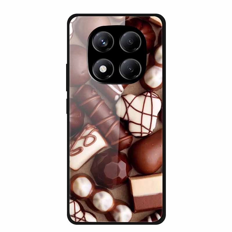 Luxury Case For Redmi Note 14 Pro 4G Tempered Glass Cover For Xiaomi Redmi Note14 Pro 4G Phone Cases Fashion Protective fundas