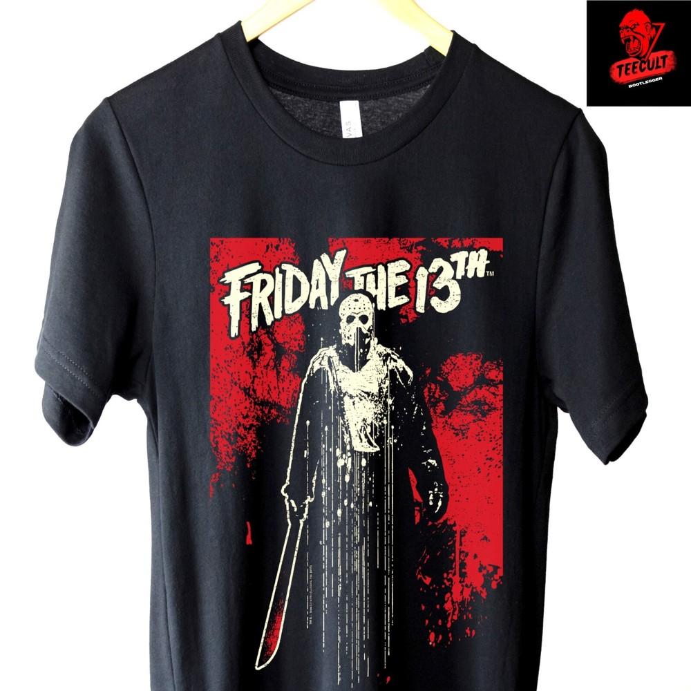 Jason Voorhees #034;Friday The 13th#034; Horror Movie Tee | Unisex TShirt S–3XL Unisex T-Shirt