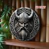Viking Odinův Havran Severská Mytologie Nástěnné Umění Kulatý Kovový Značka Domácí Bar Garáž Pánská Jeskyně Dekor