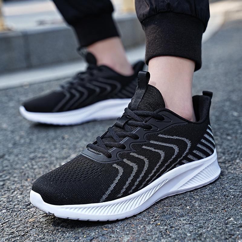 Summer 2025 foreign trade large size 48 mesh sports shoes men's shoes lightweight fitness men's running shoes tide spot