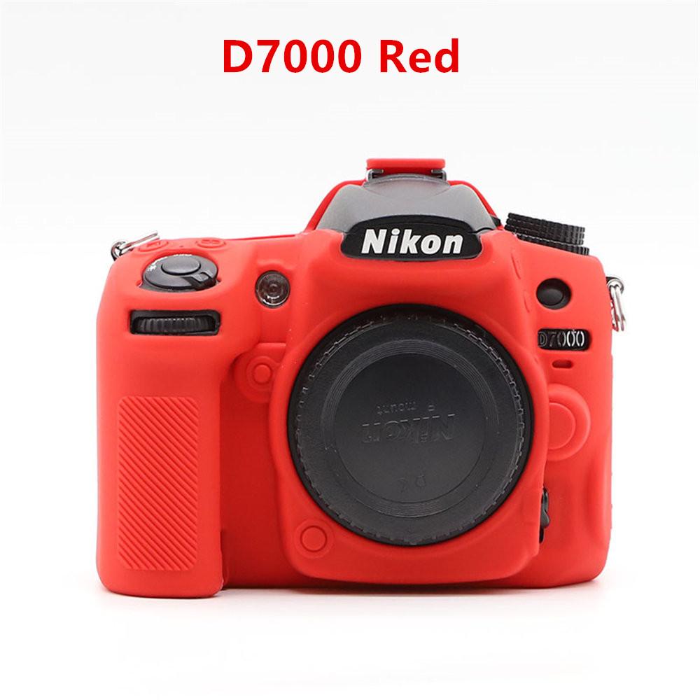 Soft Silicone Rubber Armor Camera Bag Case For Nikon Z50 Z6 Z7 Z6II Z7II D5500 D5600 D7000 D7100 D7200 D600 D610 D750 DSLR Cover