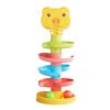 Kids Ball Drop Tower 2/3/5/7/9 Layers Cartoon Pig Marble Run Track Toy Toddlers Boys Girls Educational Rolling Ball Slide Toy