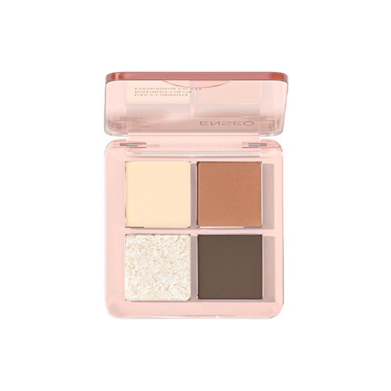 

ENSEO Peach Matte & Shimmer Four-Color Eyeshadow Palette