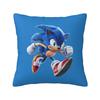 Movie Super Sonic Shadow Square Pillowcase Cushion Cover Pillow Case Throw Pillow Cover for Home Sofa Living Room