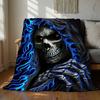 Witch Blanket Halloween Cover Blanket Witch Flannel Wool Blanket Sofa Bed Chair Decoration Halloween Decorative Blanket