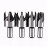 8pcs Tapered Wood Plug Cutter Straight HSS Drill Bits Durable Woodworking Tool Set  Woodworking