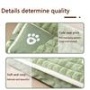 Big Dog Bed Soft Removable Washable Pet Mat with Pillow Cat Dog Cushion Sleeping Bed Kennel Pet Supplies