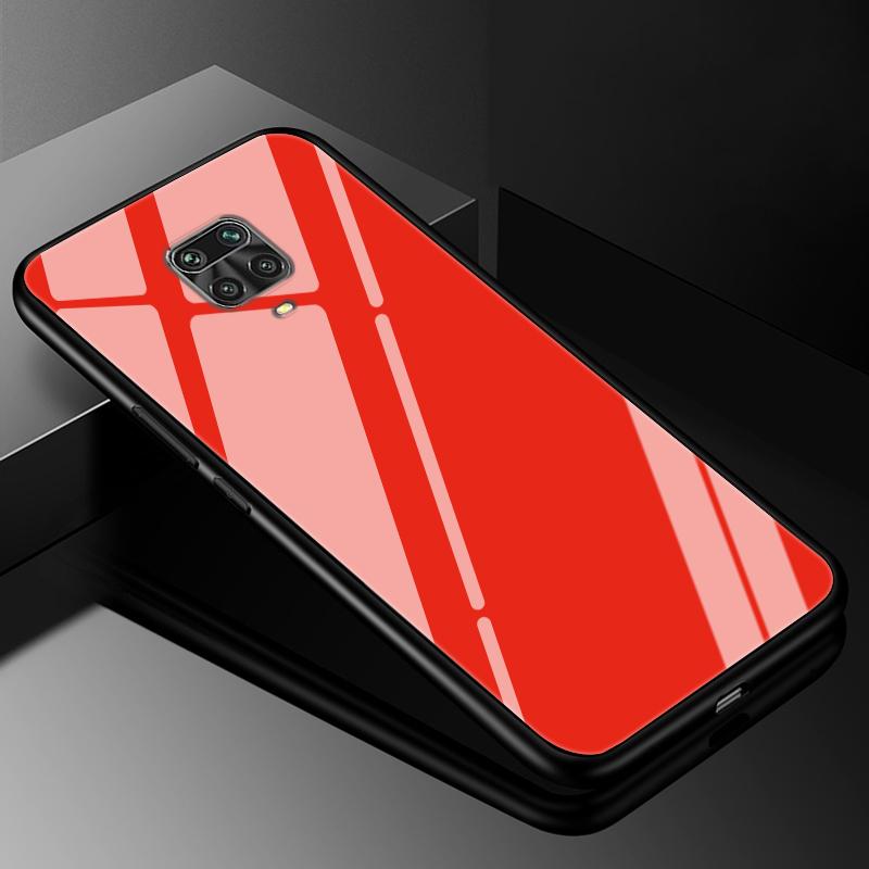 Tempered Glass Case for Xiaomi Redmi Note 9 9S 10T 10 Pro 10S 4G 5G 8 8T 8 Pro Cover Hard Case Case Redmi 12 4G TPU Bumper