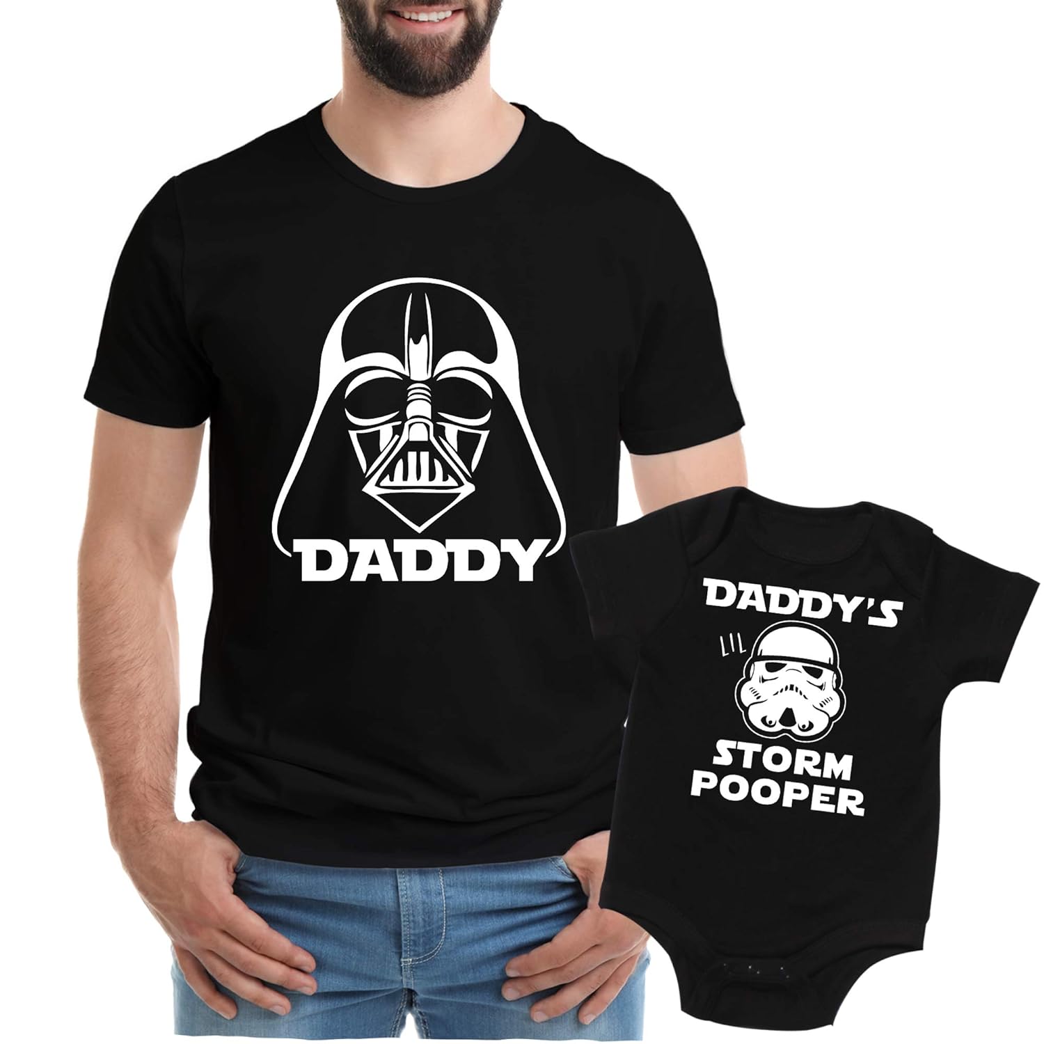 Daddy Darth Vader Stormtrooper T-shirt S