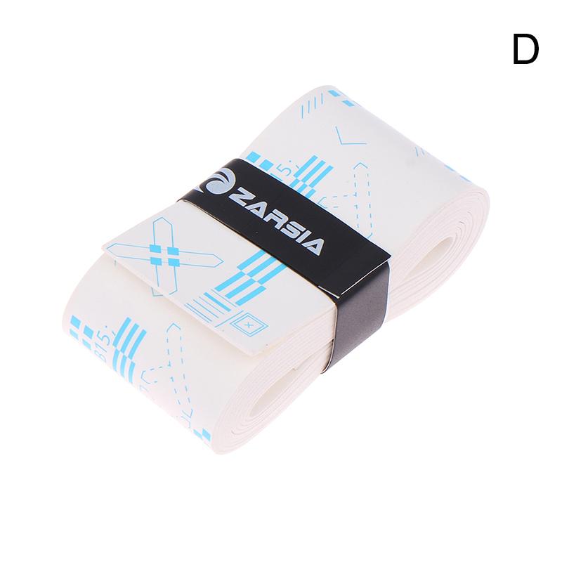 Tennis Badminton Racket Paddle Head Protection Tape Sticker Racket Overgrips Self-Adhesive Shock Absorption Non-Slip Grip Tape