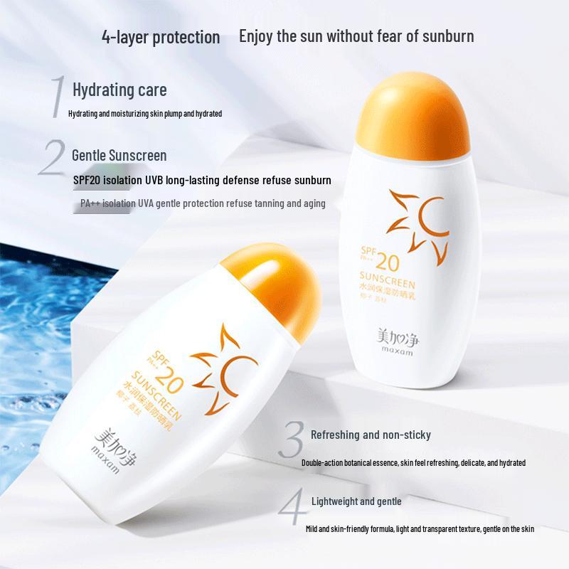 Meijianjing Clear & Hydrating Sunscreen Lotion (2x100ml)