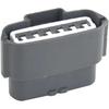 automotive connectors 6 Pin Female Sealed Wire Connector Ignition Coil Wiring Socket 6189-7393 easy replacement(5pcs)