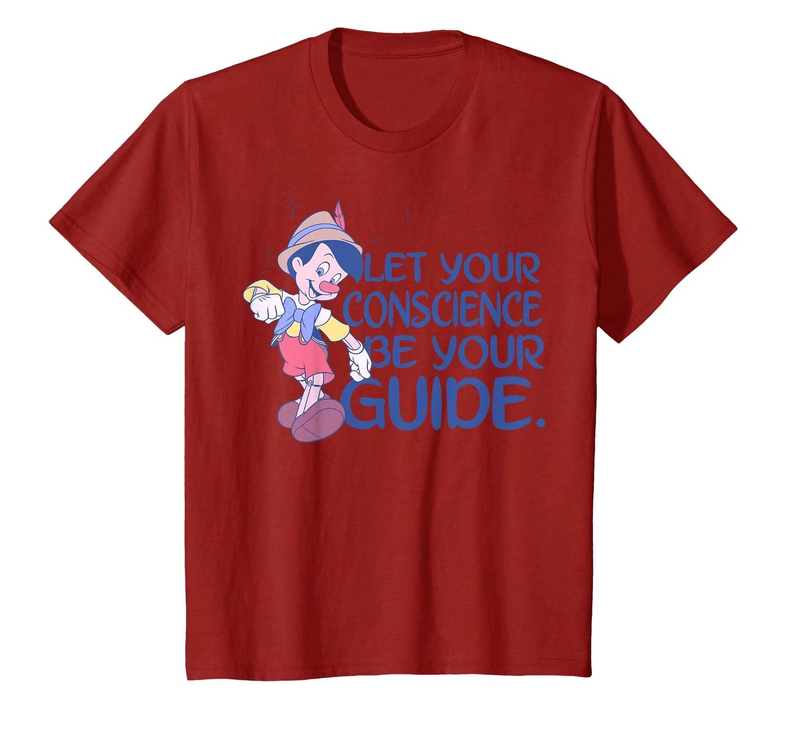 Disney Pinocchio Let Your Conscience Be Your Guide T-Shirt_ S