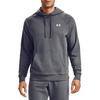 Under Armour Rival Sweatshirts Men's Gray Hooded Moderate Regular 1357105-012