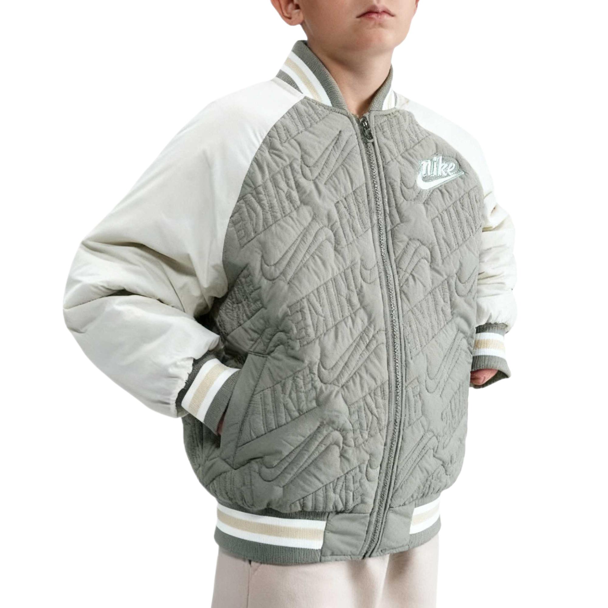 

Nike Стеганая куртка в стиле колледжа для больших детей Детские куртки IR0013-320 M