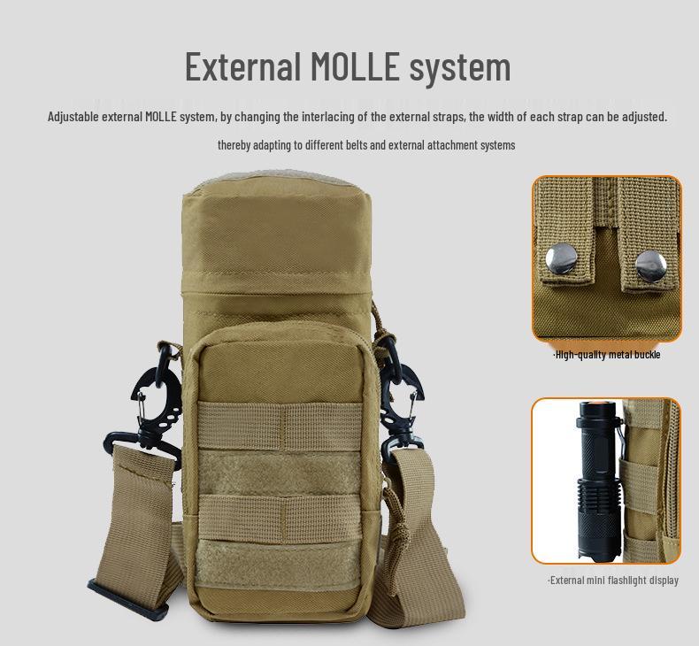 Tactical Molle System Outdoor Water Bottle Waist Bag