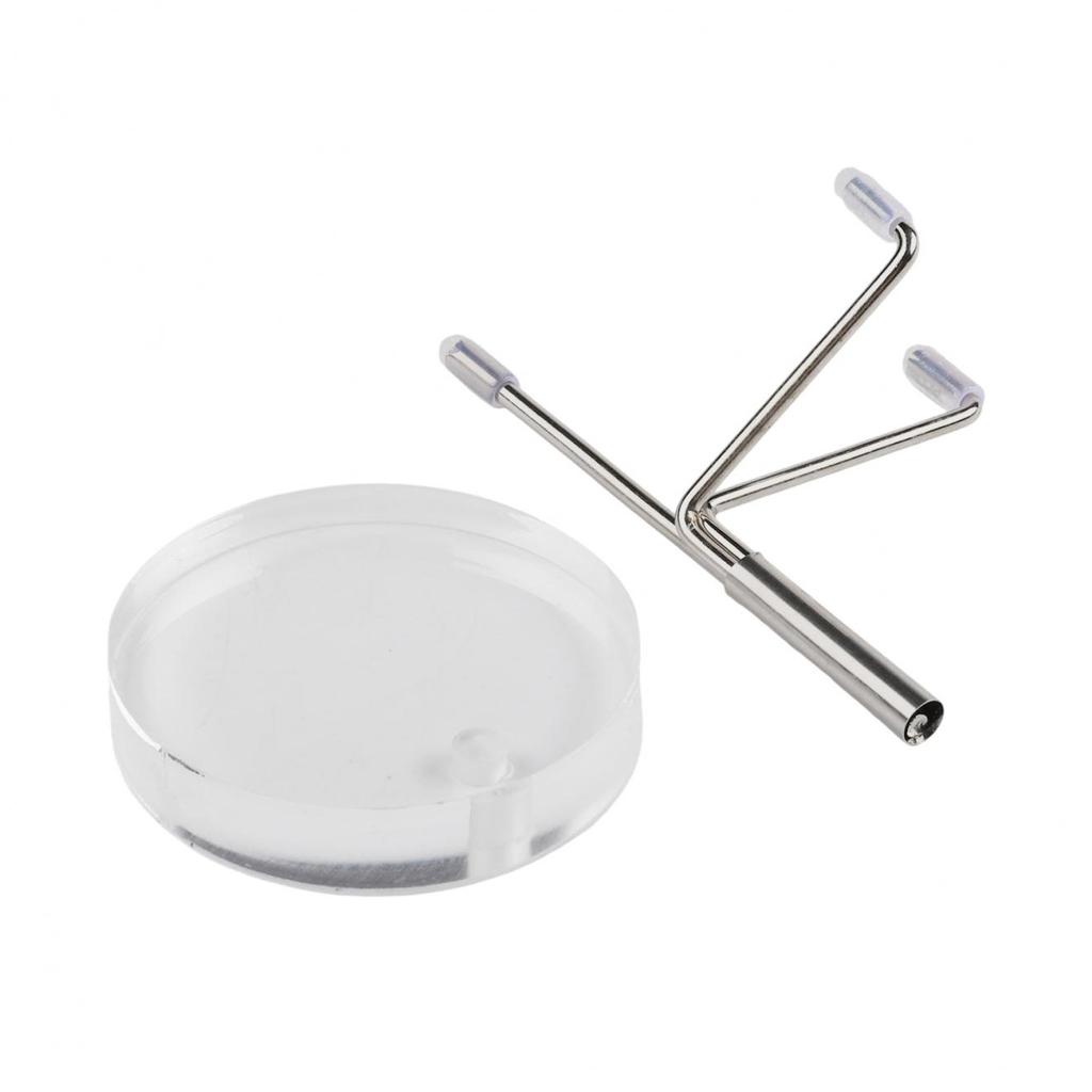 Adjustable Metal Display Stand Easel Shelf With Acrylic Base