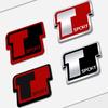 Auto Metal T Sport Logo 3D Badge Lettering Decals Trunk Sticker For Camry Highlander RAV4 Yaris Corolla Hilux Car Styling