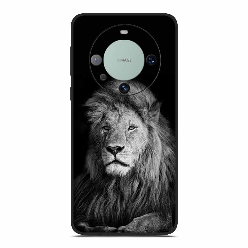 TPU Soft Phone Case for Huawei Mate 60 Funda Silicone Luxury Back Cover for Huawei Mate 60 pro Capa Animal Lion Dinosourus