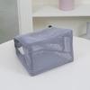 Portable Mesh Beach Bag Clear Travel Wash Bag Zipper Shower Cosmetic Bag  Bath