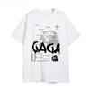 2025 Lady Gaga Ablum Short-sleeved T-shirt T-shirt Pure Cotton Tee Loose European and American Men's and Women's Summer