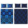 Playstation Checked Reversible Duvet Set