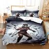 3D Print Dishonored Bedding Set Single Twin Full Queen King Size Bed Set Aldult Kid Bedroom Duvetcover Sets Anime Bed Sheet Set