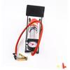 Hochdruck-Fußpumpe für Autos und Fahrräder mit Manometer Anti-Rutsch-Pedal Multifunktionale Ventile Geeignet für