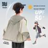 Boys' Color Block UPF50+ Hooded Sun Protection Jacket