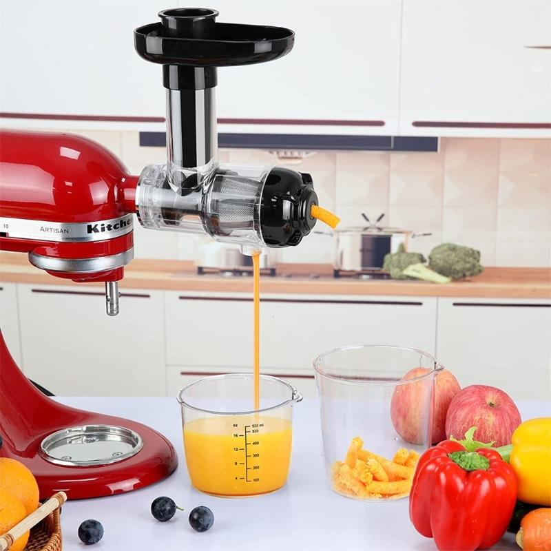 Pieza de exprimidor de masticación lenta para batidora de pie KitchenAid SM-50BC SM-50R SM-50TQ SM-50BL SM-50BK Filtro de masticación en espiral