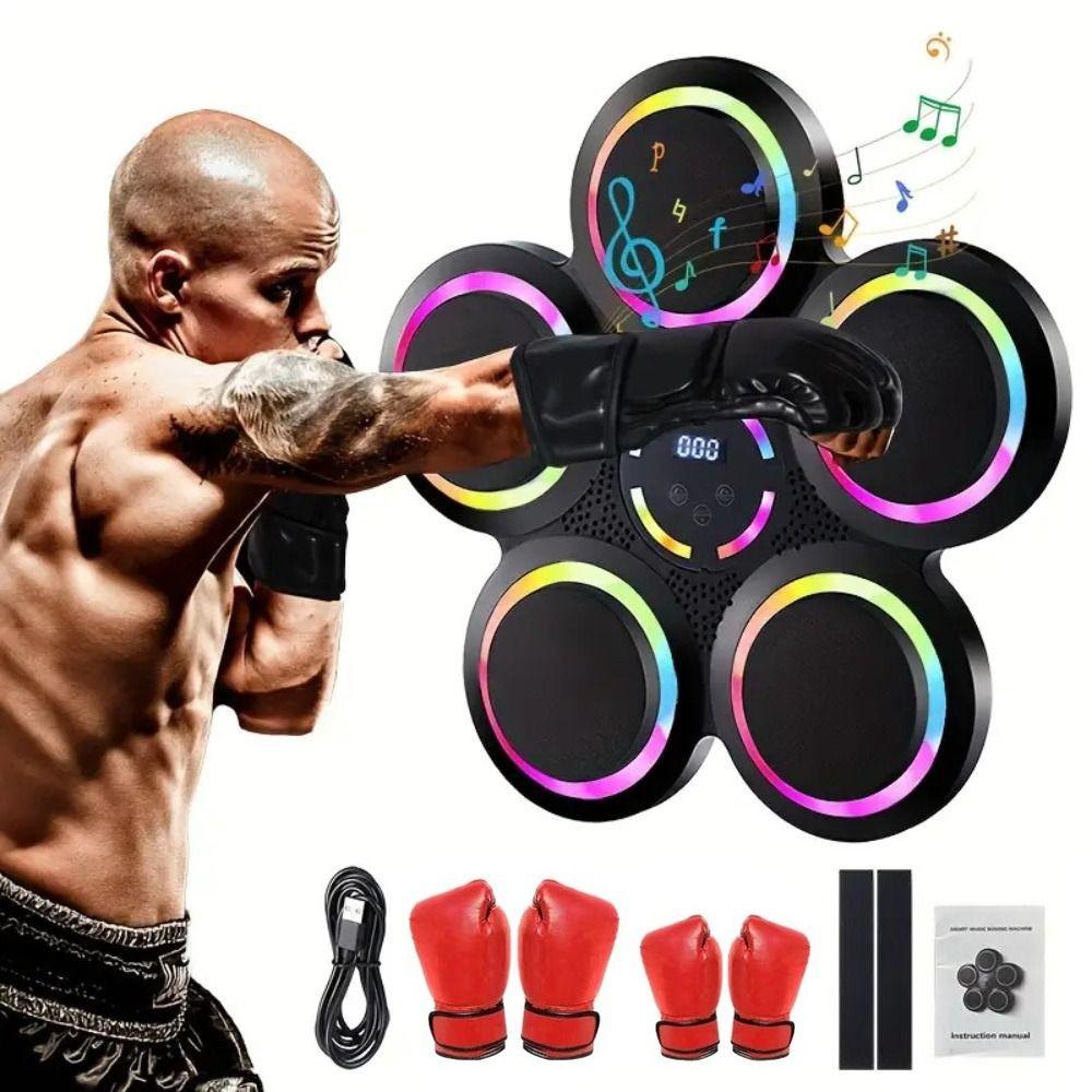 Wall Mounted Smart Music Boxing Machine Reaction Training Equipment  Home Exercise