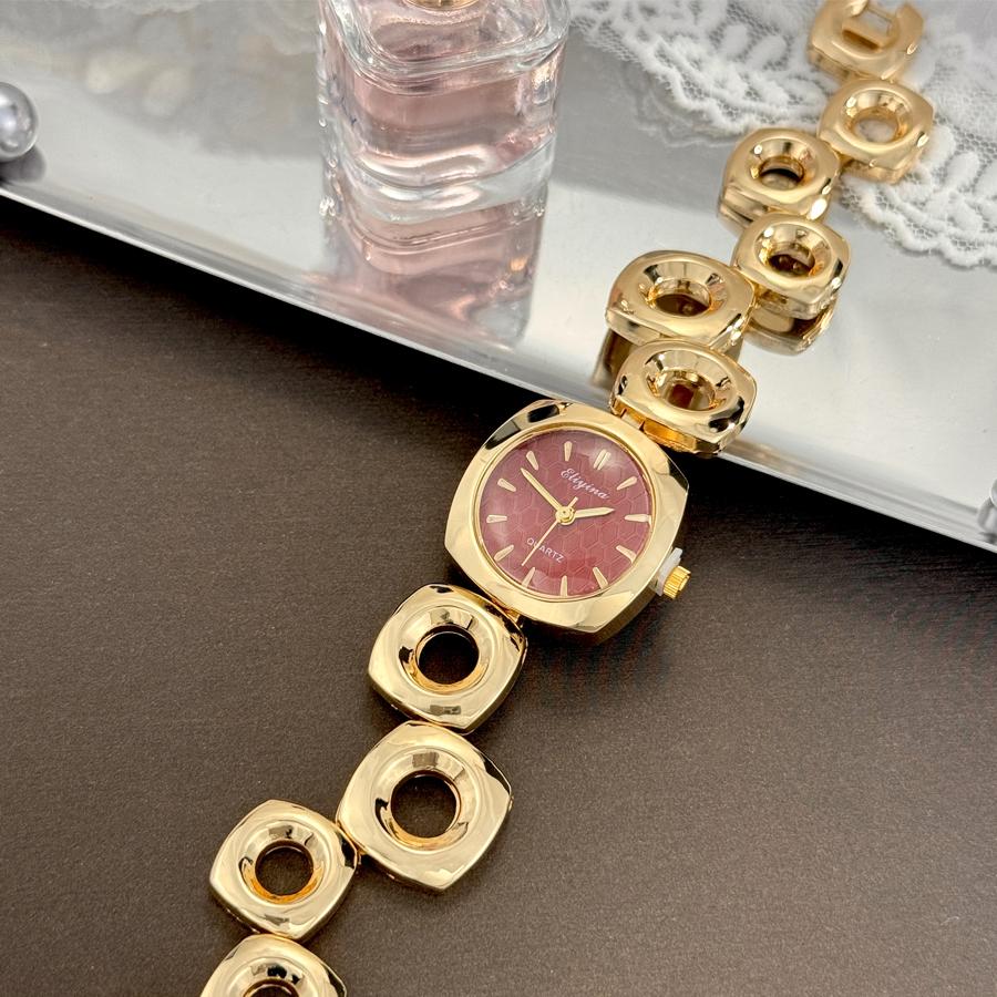Women Irregular Shaped Bracelet Watch Square Wristwatch