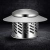 80/110/160/200mm Wand Frischluftauslass Winddichtes Dachrohr Ablufthaube Universelle Schornsteinhaube Rohr