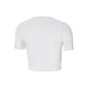 Nike Sportswear Essential Fitted Stretch Crop Top T-Shirt Women Tops White CU5174-100