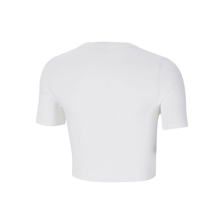 Nike Sportswear Essential Fitted Stretch Crop Top T-Shirt Women Tops White CU5174-100