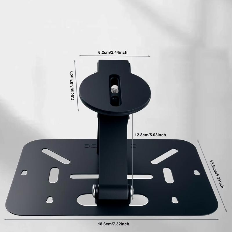 

Universal 1/4 Inch Screw Interface Mini Projectors Bracket Desktop Projector holder Stand Table Mobile Projector Wall Mount fold чёрный