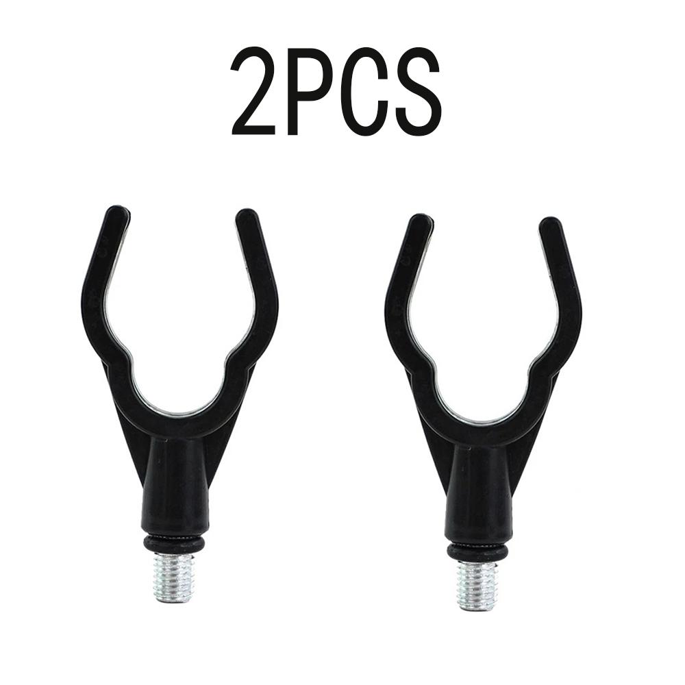 The Head of The Fish Fishing Stand Threaded Silicone Battery Stand  Elastic Anti-slip and Windproof Sea Rod Stand Fishing Gadget