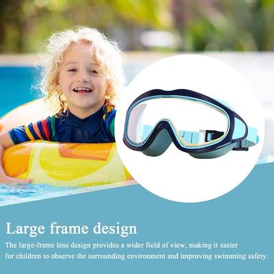 Lunettes de Natation Anti-Buée pour Enfants Lunettes de Plongée Claires Étanches Lunettes de Piscine Professionnelles Lunettes de Natation pour Jeunes Filles et Garçons