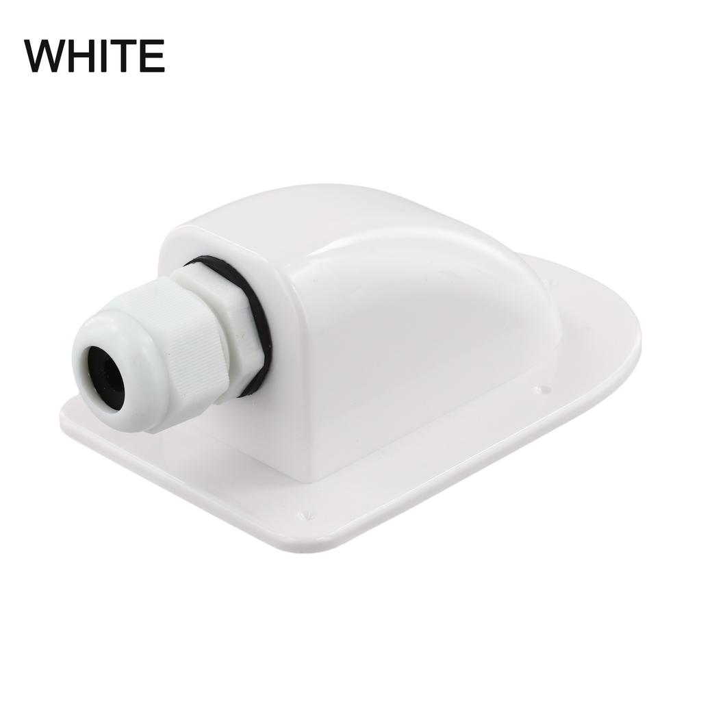 Solar Cable Guide Junction Box with 2 56mm Capacity for Weatherproof Photovoltaic Systems On For Motorhomes and RVs