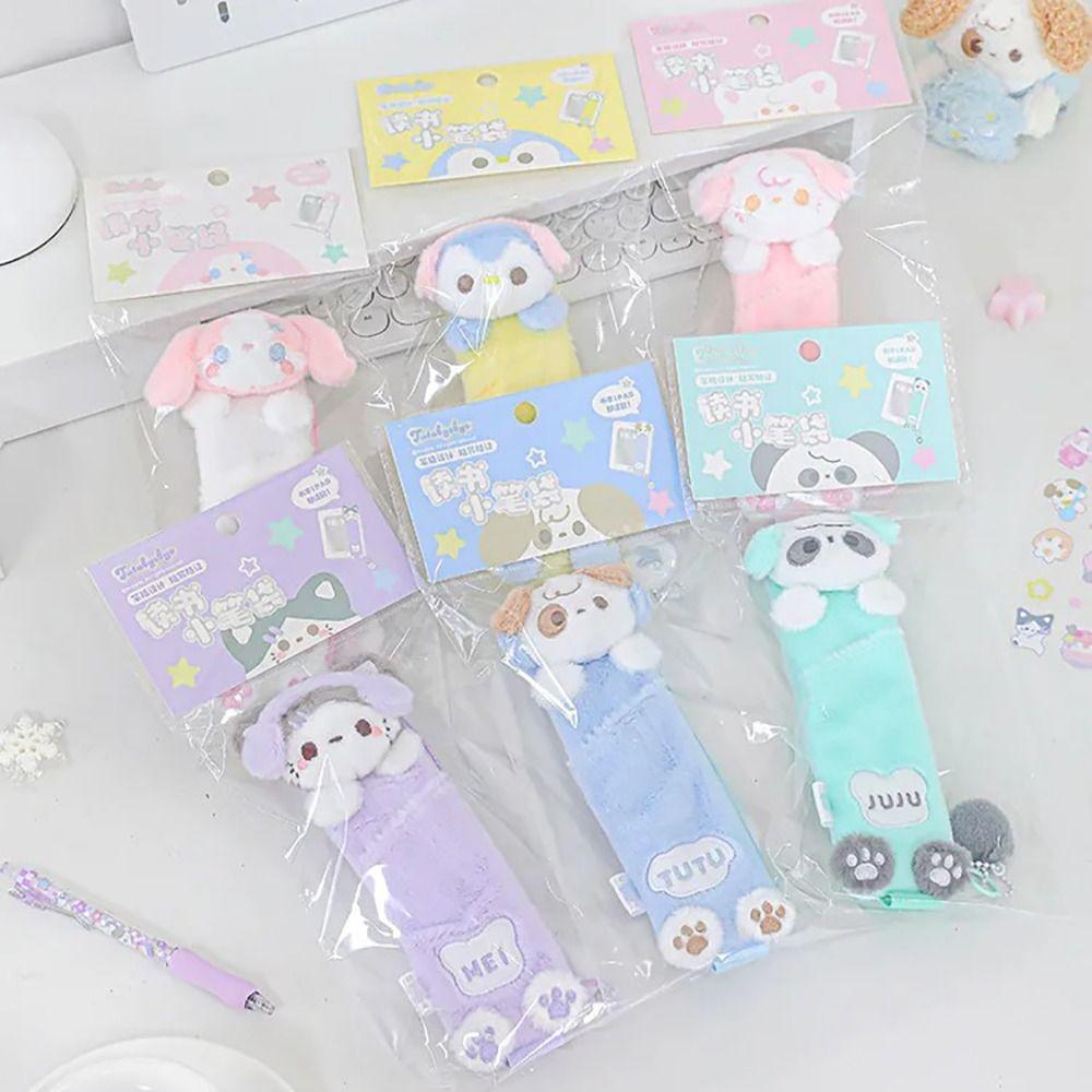 

Plush Stationery Bag Mini Pen Bag New Reading Pencil Pouch School Supplies Juju