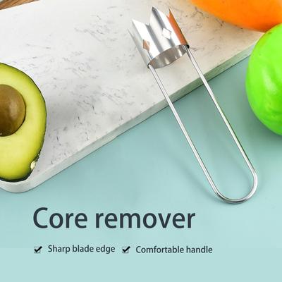 Food Grade Stainless Steel Fruit Vegetable Corer Remover For Pepper Tomato Core Removal Ergonomic Handle Kitchen Tool