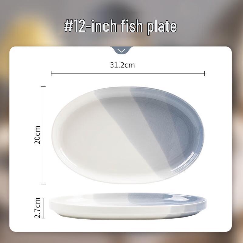 Mod Lanka Cream Style Ceramic Dinner Plate