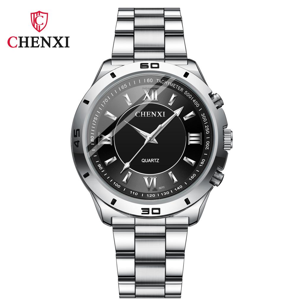 Guangdong Chenxi Steel Strap Male And Female Couple Watch 027C Quartz Watch